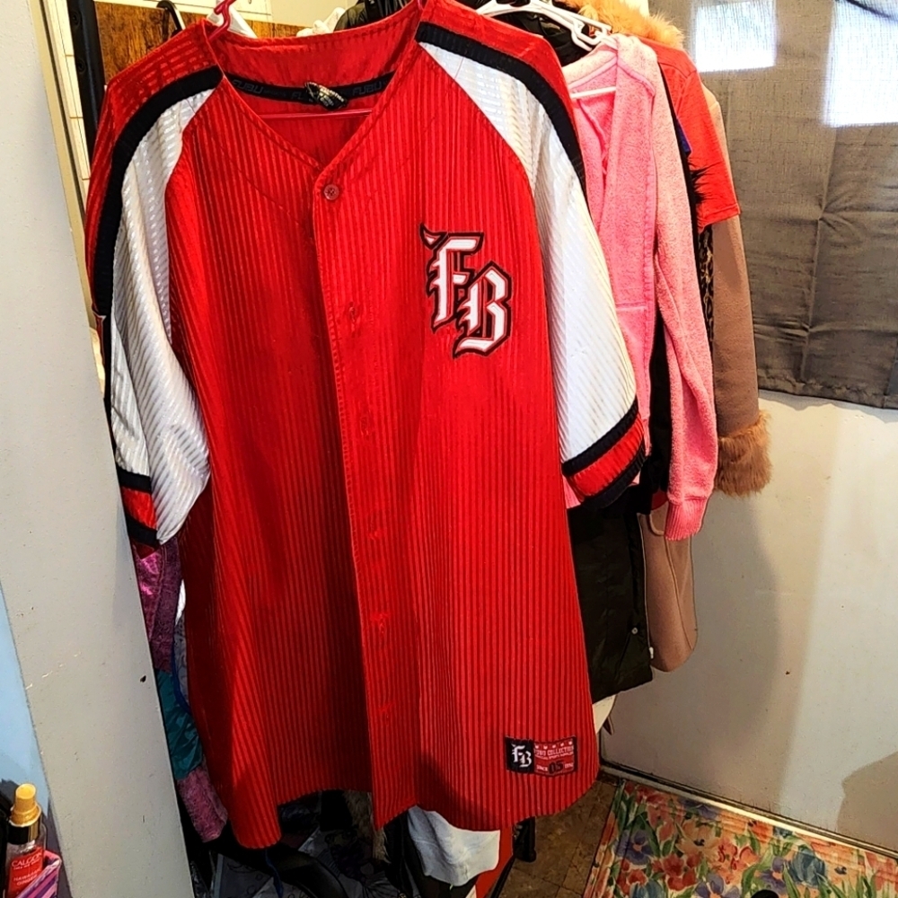 Y2k Vintage Men's fubu jersey xxlarge